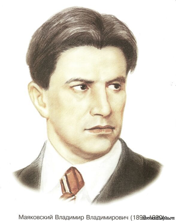портрет Маяковского